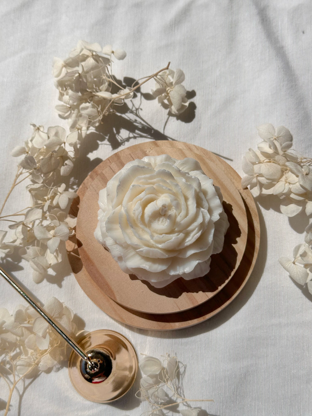 BOUGIE "PIVOINE"