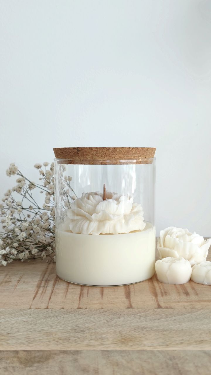 Bougies en pot