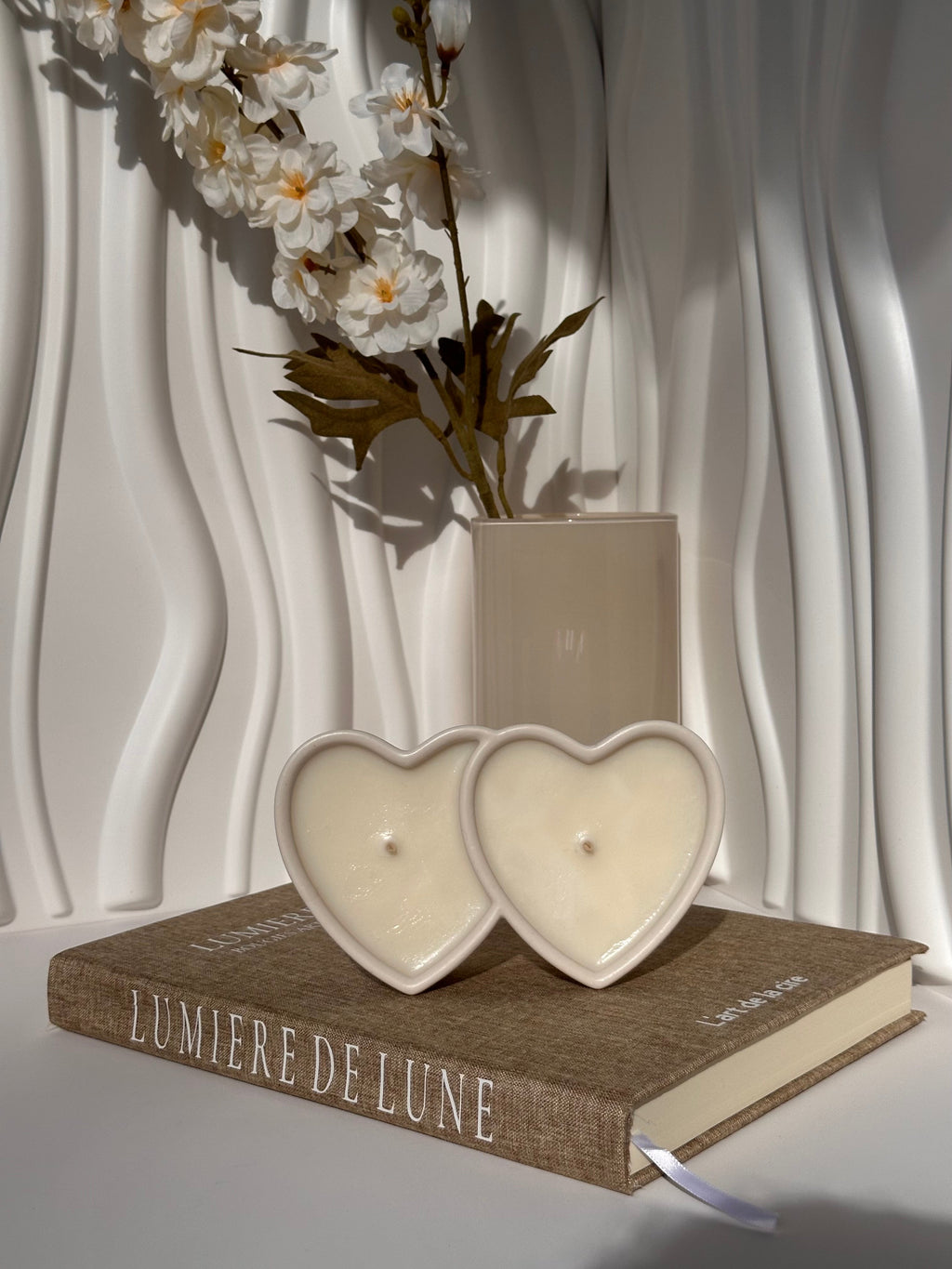 BOUGIE " DOUBLE COEUR "