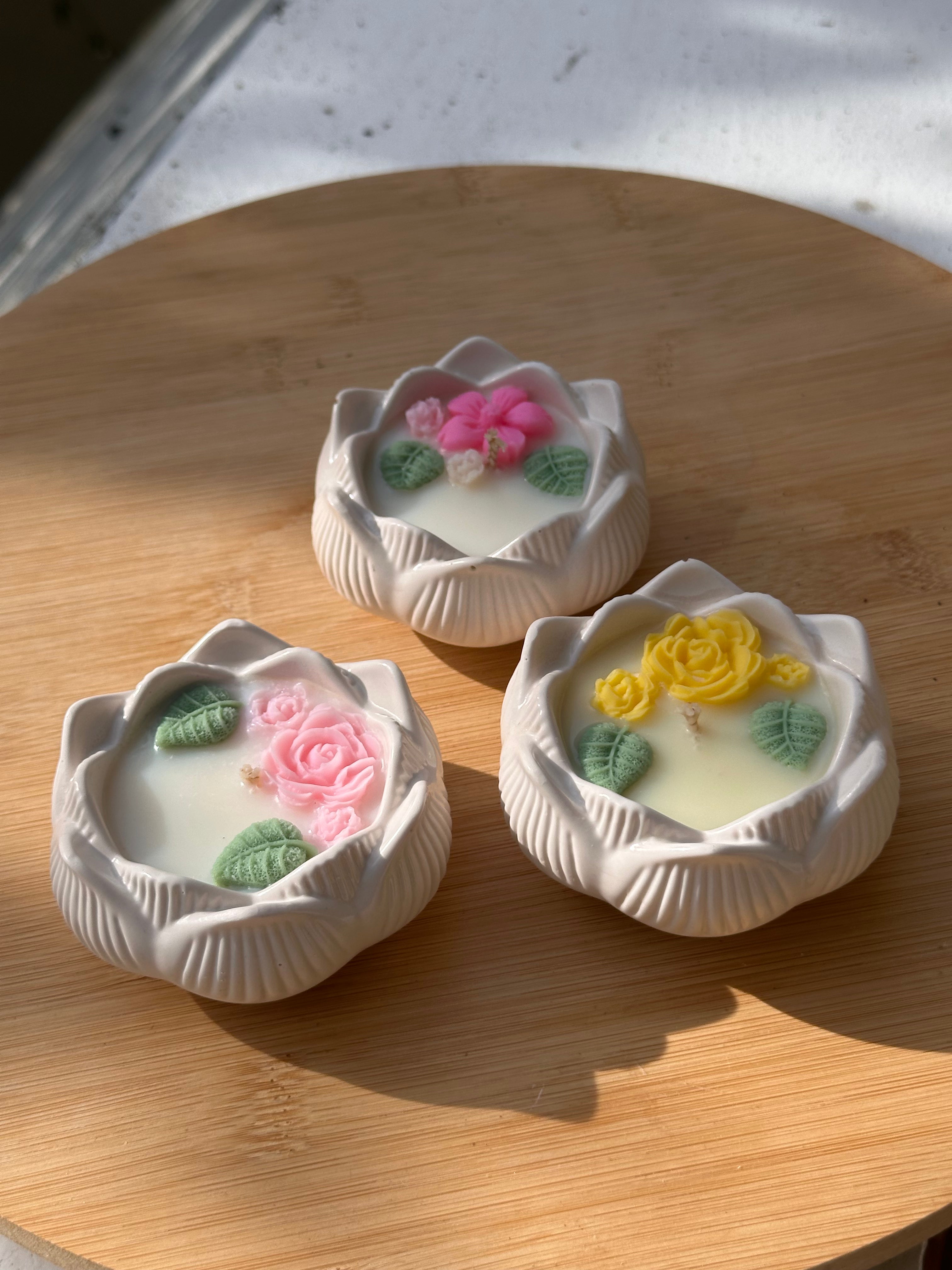 BOUGIE "FLEUR DE LOTUS"