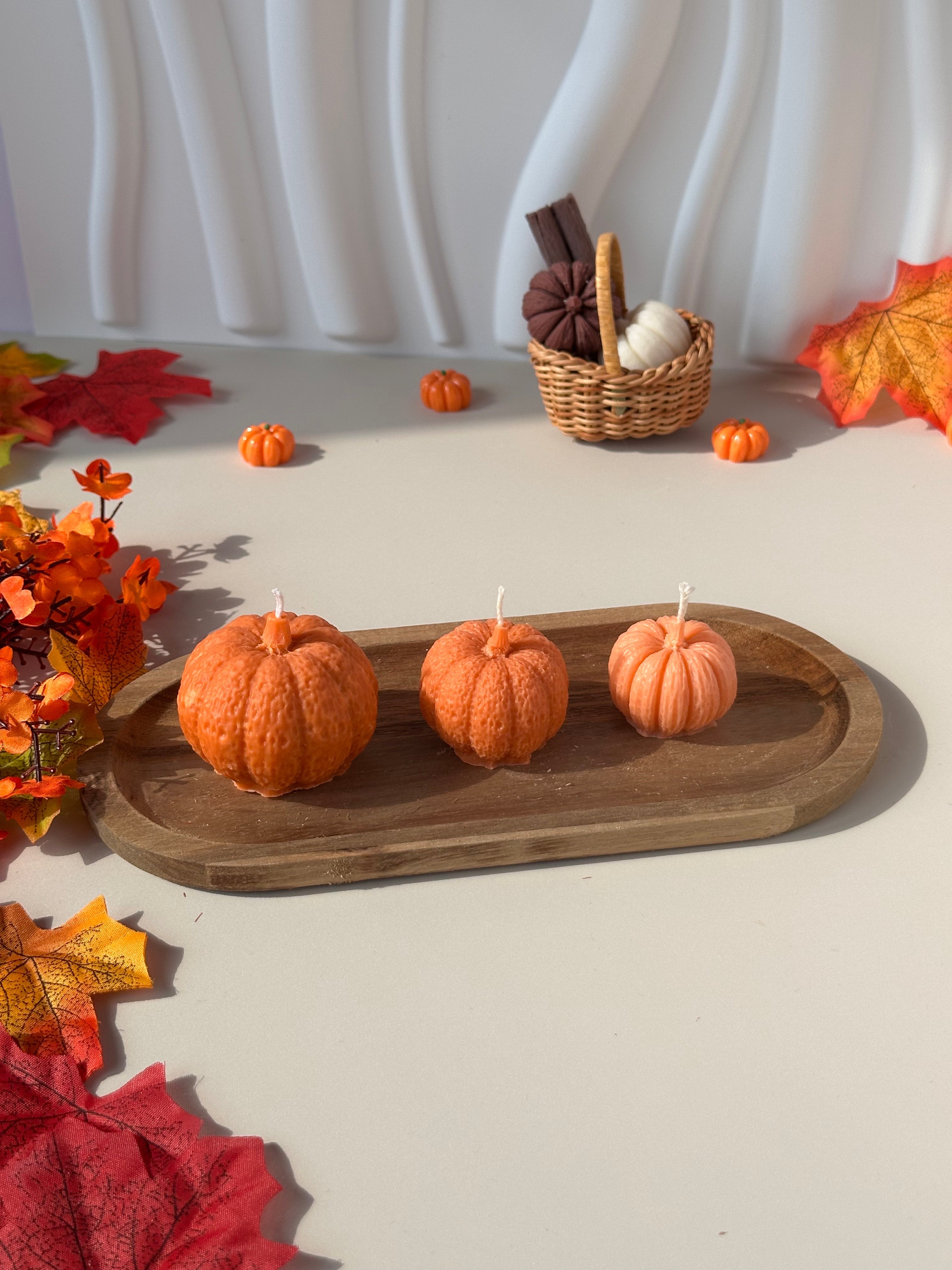 BOUGIE " PUMPKIN "