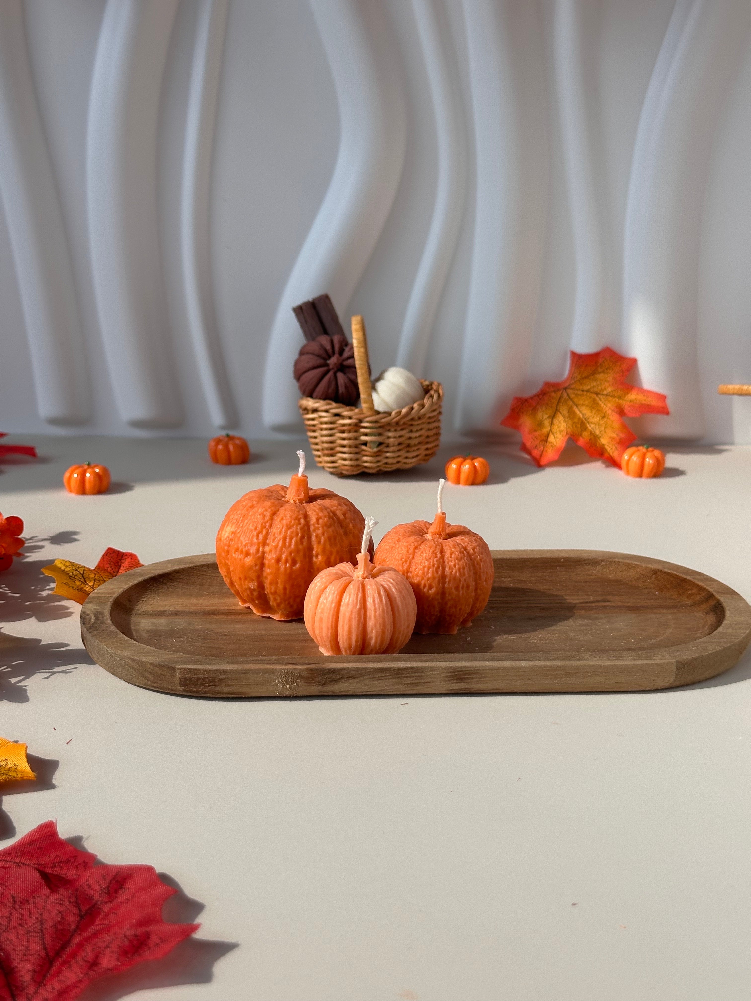 BOUGIE " PUMPKIN "