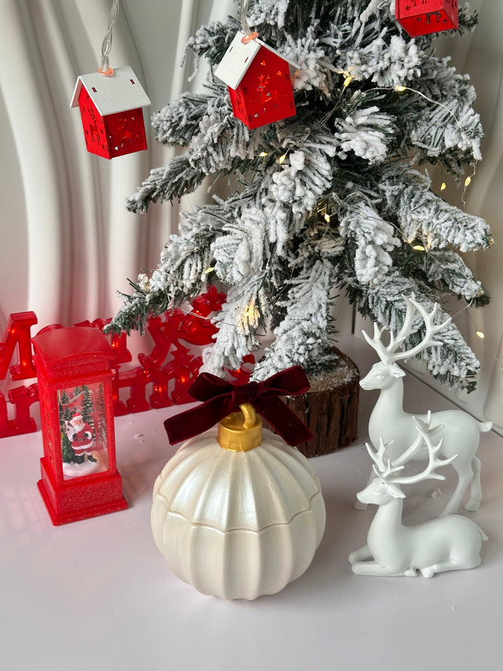 BOUGIE "BOULE DE NOEL"