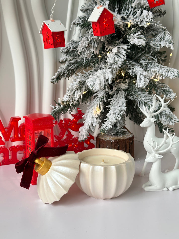 BOUGIE "BOULE DE NOEL"