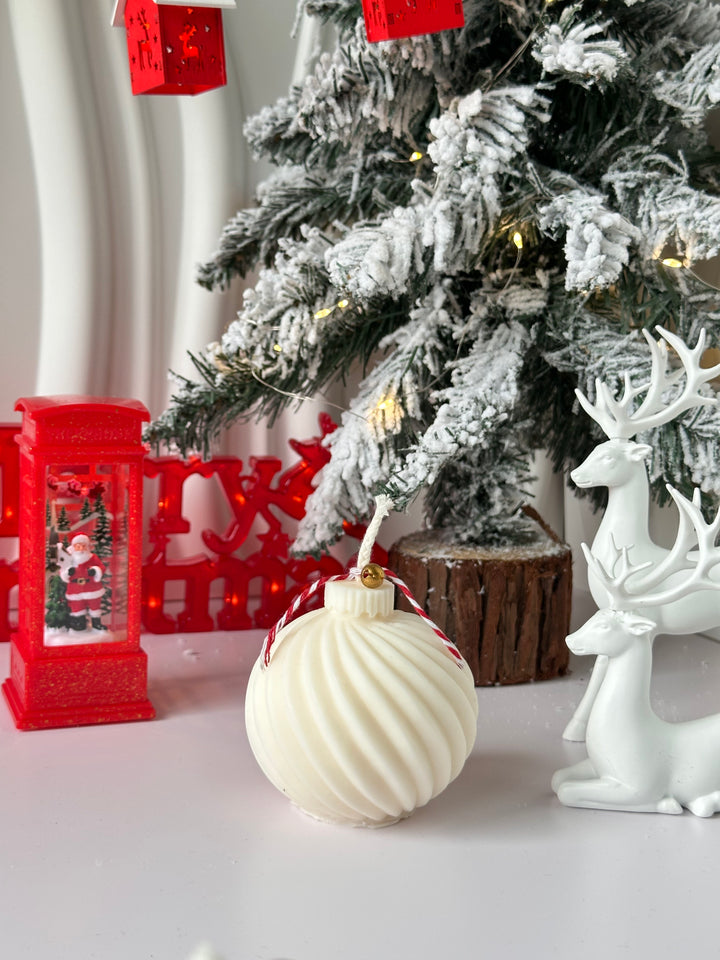 BOUGIE" BOULE DE NEIGE"