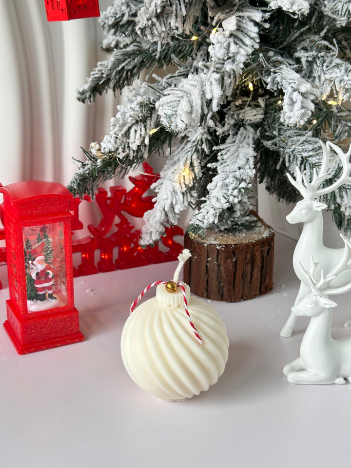 BOUGIE" BOULE DE NEIGE"