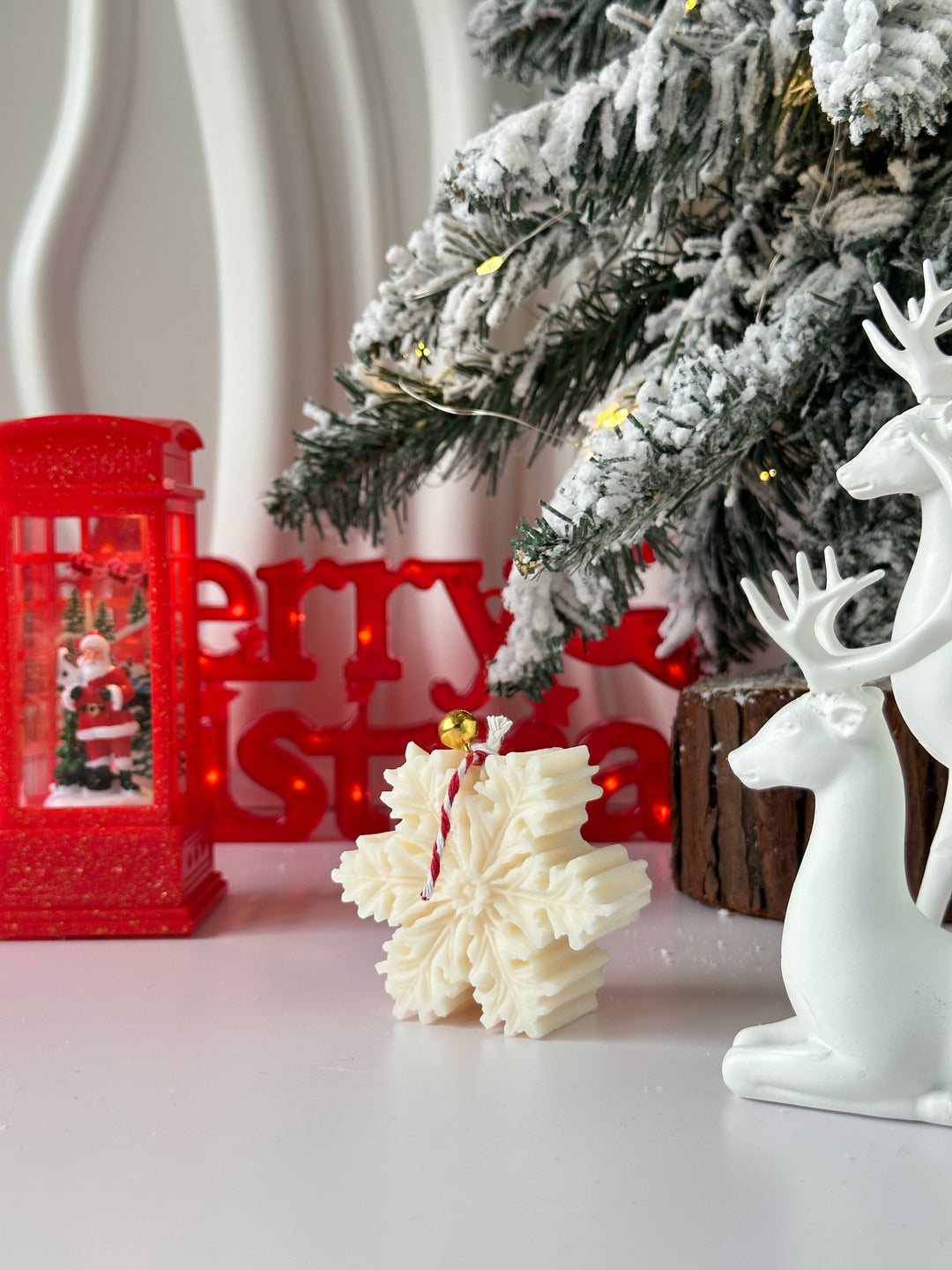 BOUGIE "FLOCON D'HIVER