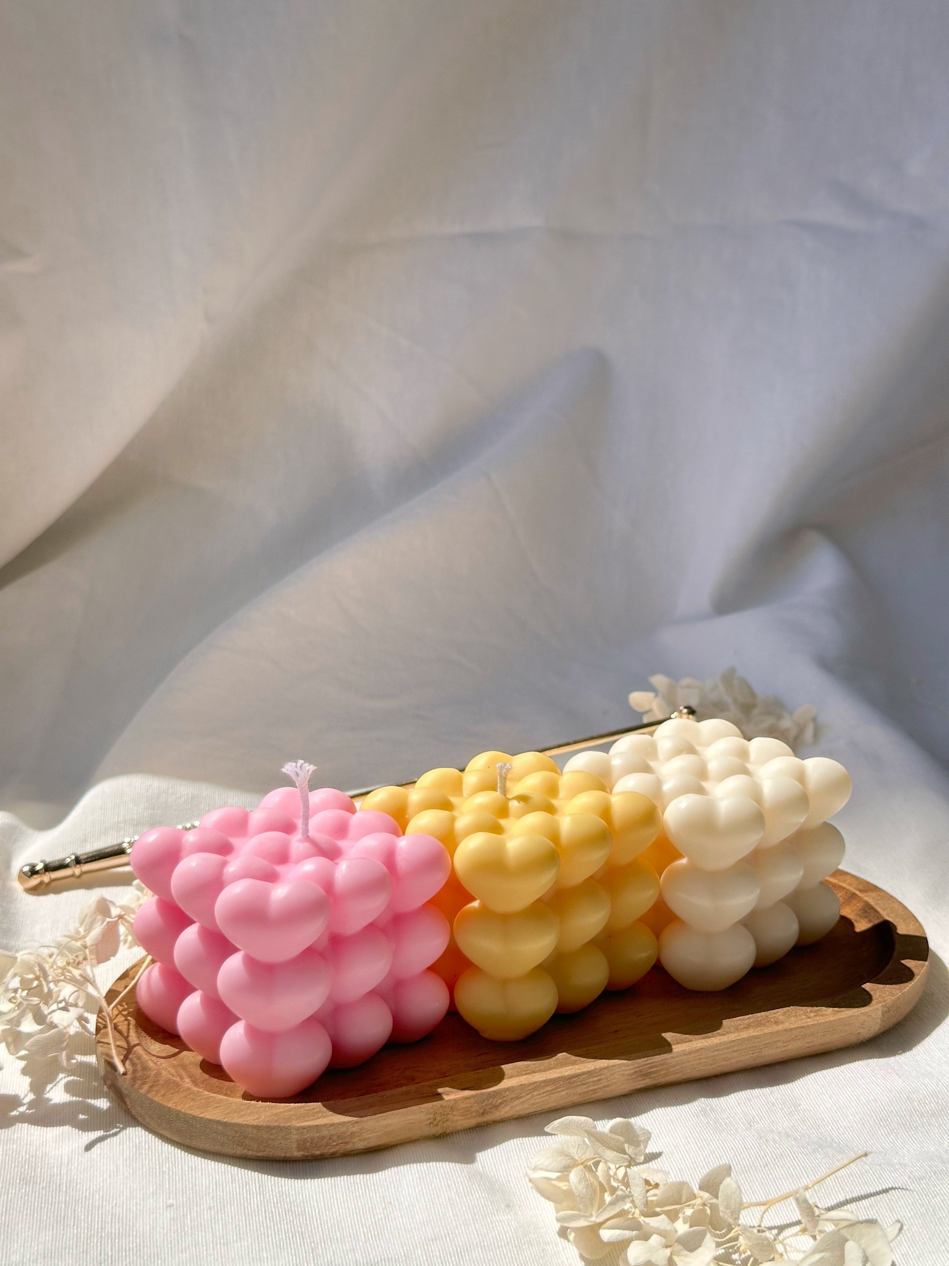 BOUGIE " 3 COEUR "